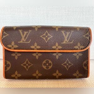 LOUIS VUITTON Florentine Bum Bag Monogram Medium | Excellent | 2 Straps